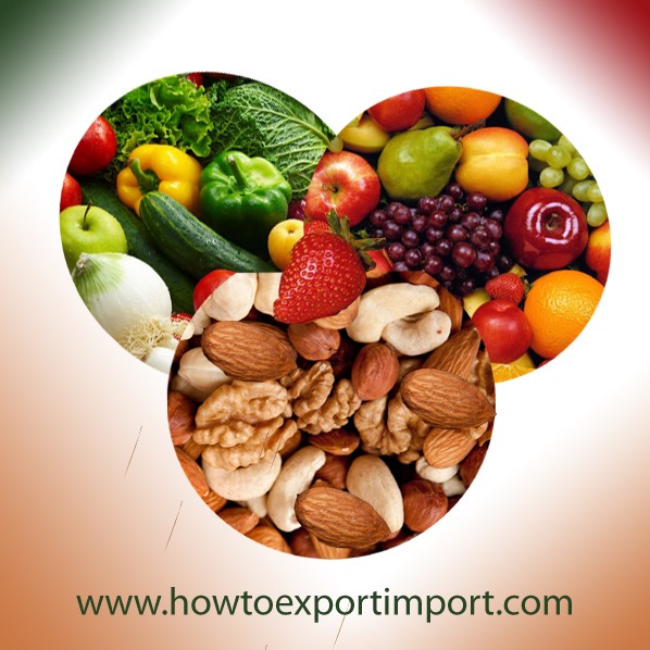 How to import Prepared vegetables, Prepared fruits, Prepared nuts